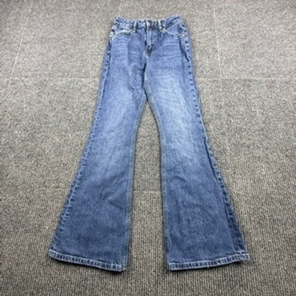 BDG Urban Outfitters Flare Jeans Womens W26 L30 Blue High Rise Denim